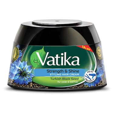Vatika Naturals Turkish Blackseed Styling Hair Cream - 190ml