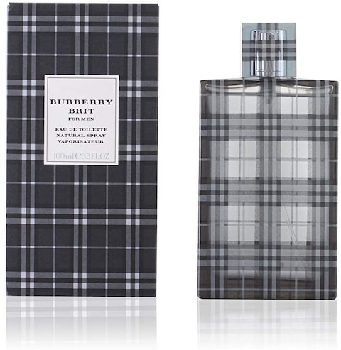 Burberry Perfume Brit - Perfume For Men, 100 ml - EDT Spray