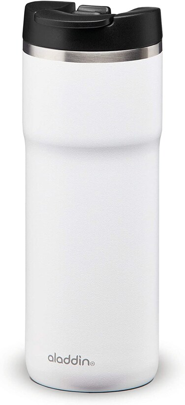 Aladdin Java Thermavac Leak-Lock SS Mug 0.47L Snowflake White