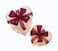 2-Piece Heart Shaped Gift Boxes Openable Top Cover with Warm LED Fairy Lights