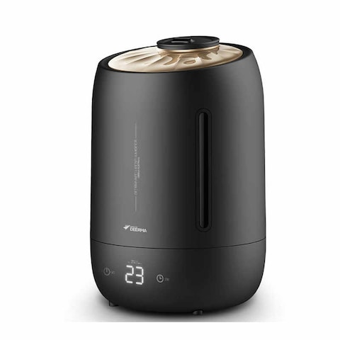 DEERMA DEM F600 Household Ultrasonic Humidifier 5L Capacity Aromatherapy Machine - Black