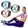 ULTIMAX Figure 8 Resistance Band for Arms, Chest Expander, Yoga Gym Fitness Pulling Rope 8 Word Elastic - Assorted Color