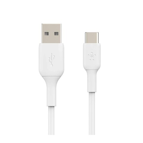 Belkin Boostcharge Type C to USB-A 2.0 Cable - 1 M - White