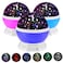 Generic - Starry Lights LED Projector Star Moon Night Light Sky Rotating Battery Operated Bedroom Nightlight Lamp for Kids Baby Gifts,Purple