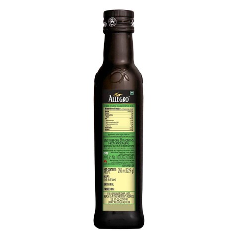 ALLEGRO EXTRA VIRGIN OLIVE OIL250ML