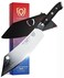 DALSTRONG Chef &amp; Cleaver Hybrid Knife - 8" - Shogun Series - The 'Crixus' - Razor Sharp - Japanese AUS-10V Super Steel - Meat Knife - w/Sheath