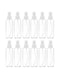 Generic 12-Piece Empty Spray Bottles Clear 100Ml