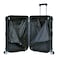 Eminent Hard Case Suitcase Trolley Luggage Set Of 3 Polycarbonate Lightweight 4 Quiet Double Spinner Wheels Travel Bags With TSA Lock, KJ97, Graphite