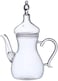 Lushh Heat-Resistant High Borosilicated Arabic Style Clear Glass Teapot 1000ml