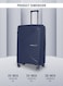 ParaJohn Luggage Sets 3 Piece With Trolley Set With Lightweight Polypropylene Shell 8 Spinner Wheels For Travel Blue