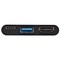 HAMA 135729 4IN1 USB-C MULTIPORT ADAPTER FOR 2XUSB 3.1,HDMI&trade;&amp; USB-C(DATA)