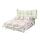 In House Milano Velvet Bed Frame - Single - 200x100 cm - Ivory