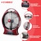 STARGOLD Rechargeable Fan 12 Inch AC/DC Oscillating Fan 22W With 8Pcs Super Bright LED Light