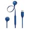 JBL Tune 305C USB-C Wired In-Ear Earphones Blue