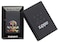 Zippo 49187 Texture Skull Design Black Matte Windproof Lighter