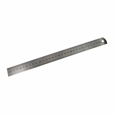 Metal Ruler - 30 Cm