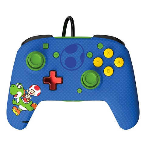 PDP Super Mario Rematch Wired Controller For Nintendo Switch Multicolour