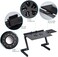 Generic Foldable Laptop Table Stand Vented Computer Desk Bed Lap Tray 360 Degree Adjustable With Mouse Pad Cooling Fans