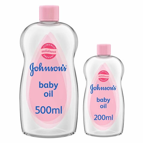 Johnson&#39;s Baby Oil 500 ml + 200 ml Free