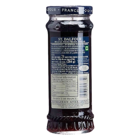 St. Dalfour Four Fruits Jam - 284 gram