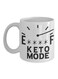 muGGyz Printed Ceramic Coffee Mug White