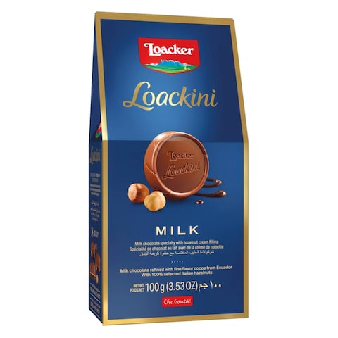 لوكر لوكيني شوكولاته الحليب 100 غرام