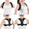 Generic-Posture Corrector with Exercise Resistance Band Breathable Adjustable Upper Back Brace for Clavicle Support Shoulder Back Pain Relief for Men and Women