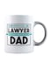 muGGyz Printed Ceramic Coffee Mug White