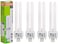 Osram Home Decorative High Quality and Durable 18 Watts 4 Pin Day Light CFL Bulb (Pack of 4) - White