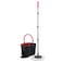 Royalford Turbo Spin Easy Mop, 100% Microfiber Mop Head, Rf10105, 360 Degree Rotation, Easy Cleaning, Durable Design, Adjustable Height, Faster Dehydration