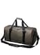 Mei Stylish Large Capacity Unisex Sports Gym Travel  Duffle Bag with Shoulder Strap, Silver