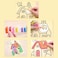 Party Time 6 Sets Sand Art Kit Creative Sand Art Craft Kit DIY Painting Kit for Children Birthday Party Souvenir Give Aways - Arts and Crafts