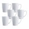 Luminarc Mug Set - 320 ml - White -6 Pieces