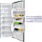 Super General 380L Net Capacity Upright Freezer, Inox, SGUF441NFDCI