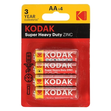 Kodak Zinc Exheavy Duty 4AA Battery