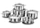 Alfa XL 11 pcs. Cookware Set