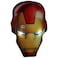 Toy World Avengers - Iron Man Head Cushion With Led - Red, Yellow
