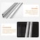 Generic 2pcs Drawer Slides Heavy Duty Full Extension Ball Bearing Hardware Drawer Rails Cabinet Slides for Home 10inch