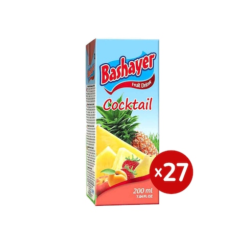 بشاير عصير كوكتيل - 200 مللي - 27 عبوة