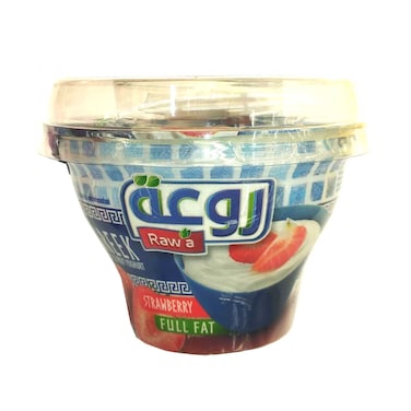 Raw&#39;A Strawberry Greek Yogurt Ff 150g