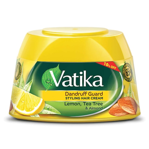 Vatika Naturals Dandruff Guard Styling Hair Cream - 190ml 