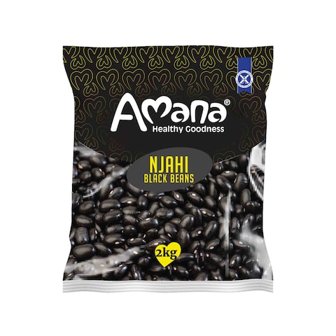 Amana Njahi Black Beans 1Kg