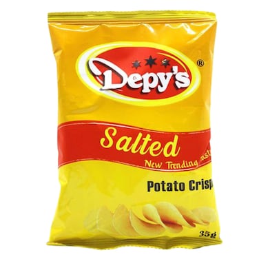 Depys Salted Potato Crisps 35G