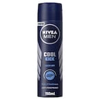 Buy NIVEA MEN Anti Perspirant Spray for Men Cool Kick Fresh Scent 150ml in UAE