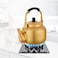 Aluminum Yellow Stove Top Kettle 3 LTR Yellow