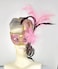 Mask With Feather Pink