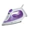 Braun Steam Iron SI 1080, 2000 W, 220 ml, Violet and White, TexStyle 1, Thermostat Knob