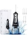 HTC Cordless Oral Irrigator Floss Dental Jet Black 350ml