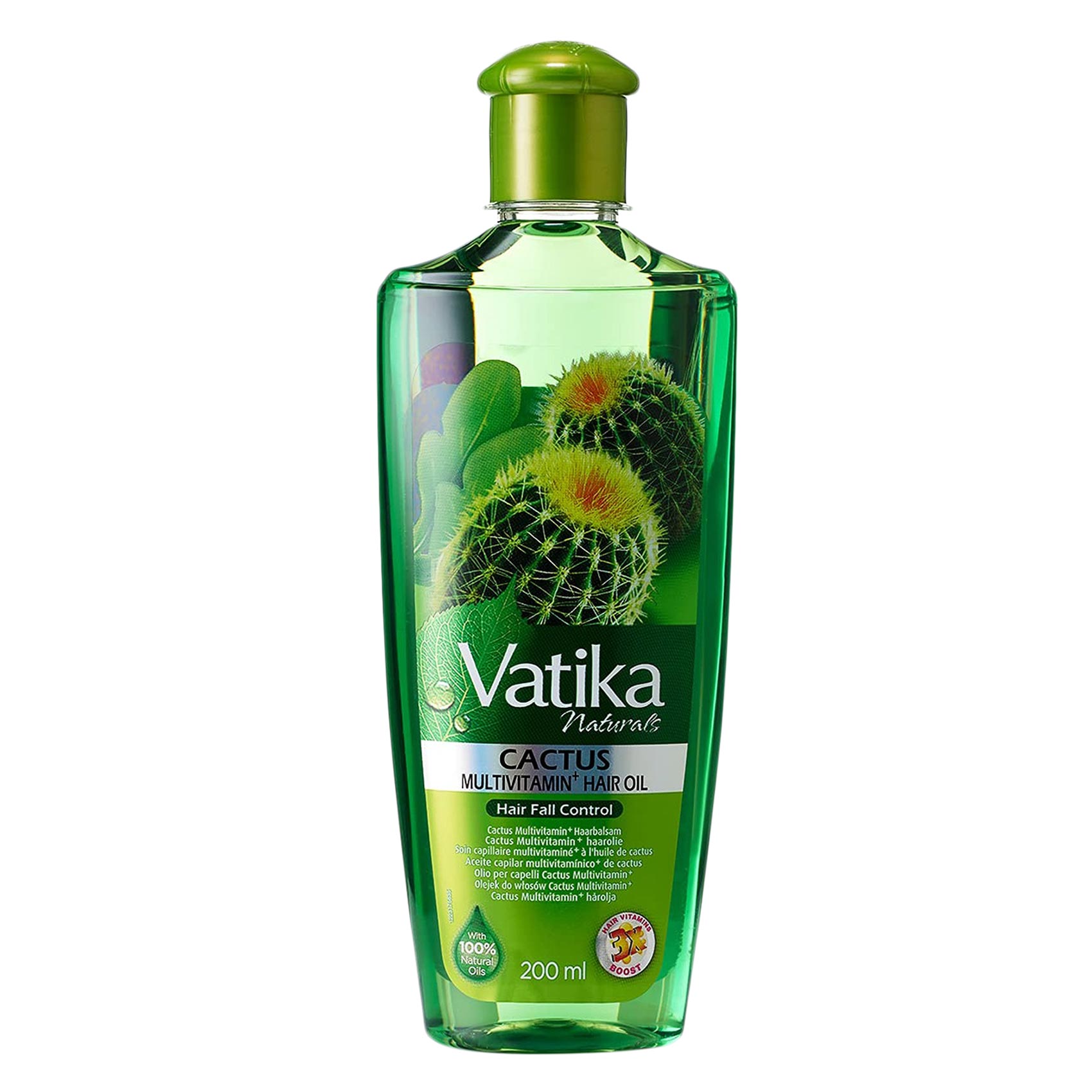 Dabur Vatika Naturals Hair Fall Control Cactus Enriched Hair Oil 200ML