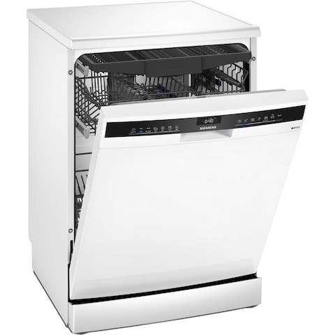 Siemens iQ300 Free-standing Dishwasher SN23HW65MM White 60cm